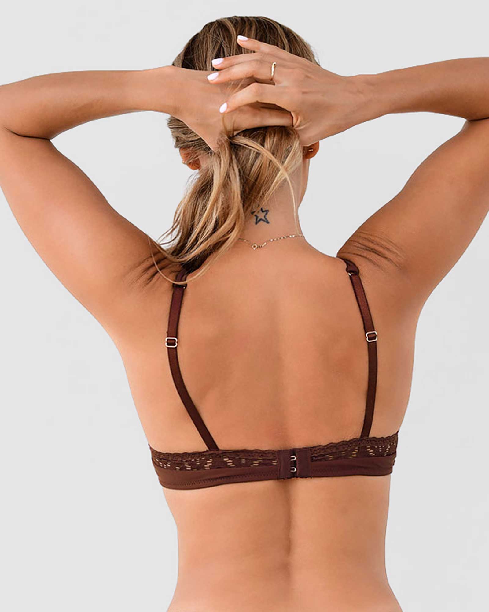 Dream Catcher | Contour Balconnet Bra | Chocolate Brown