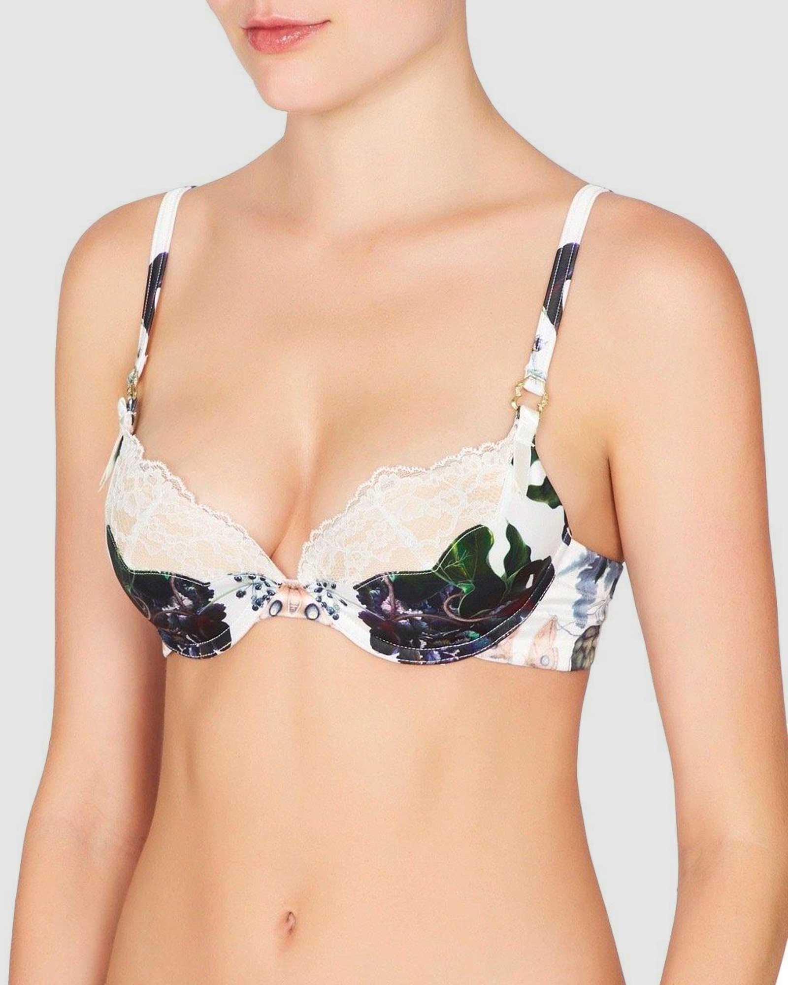 Enchanted Garden | Plunge Push Up Bra | Apothecary