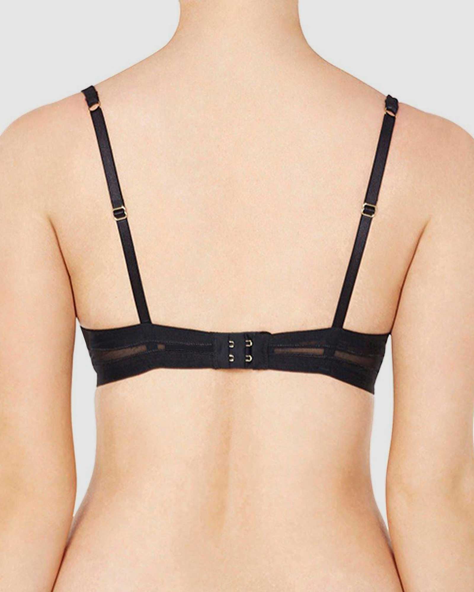 Artisan | Plunge Push Up Bra | Black