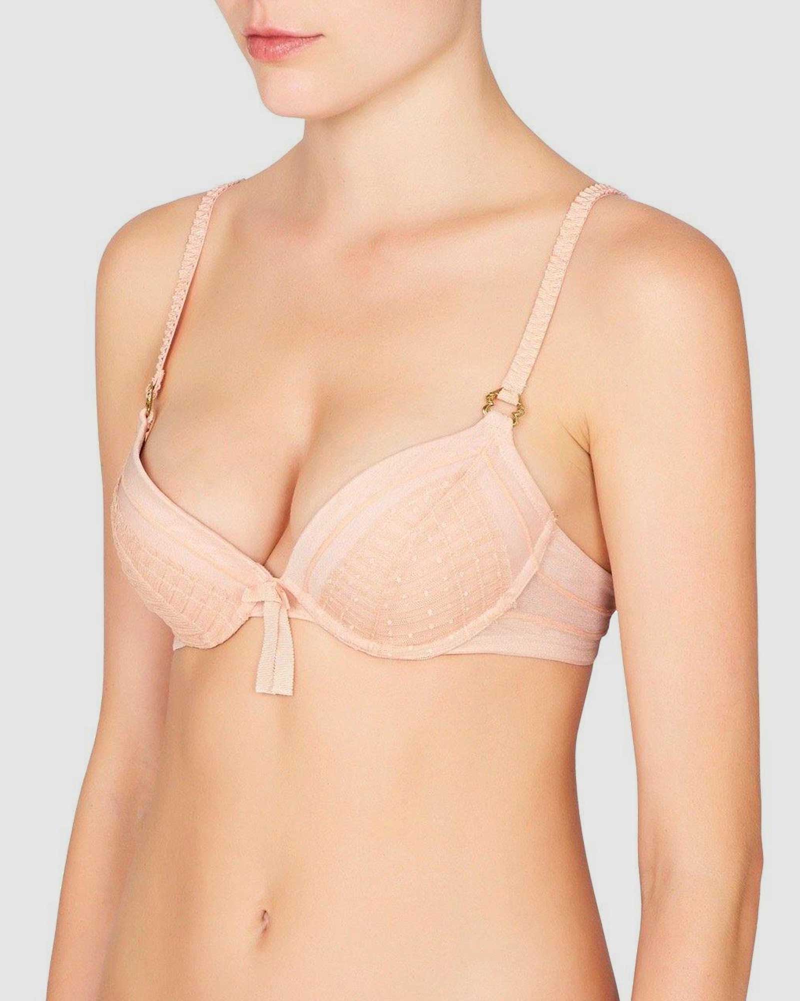 Artisan | Plunge Push Up Bra | Naked