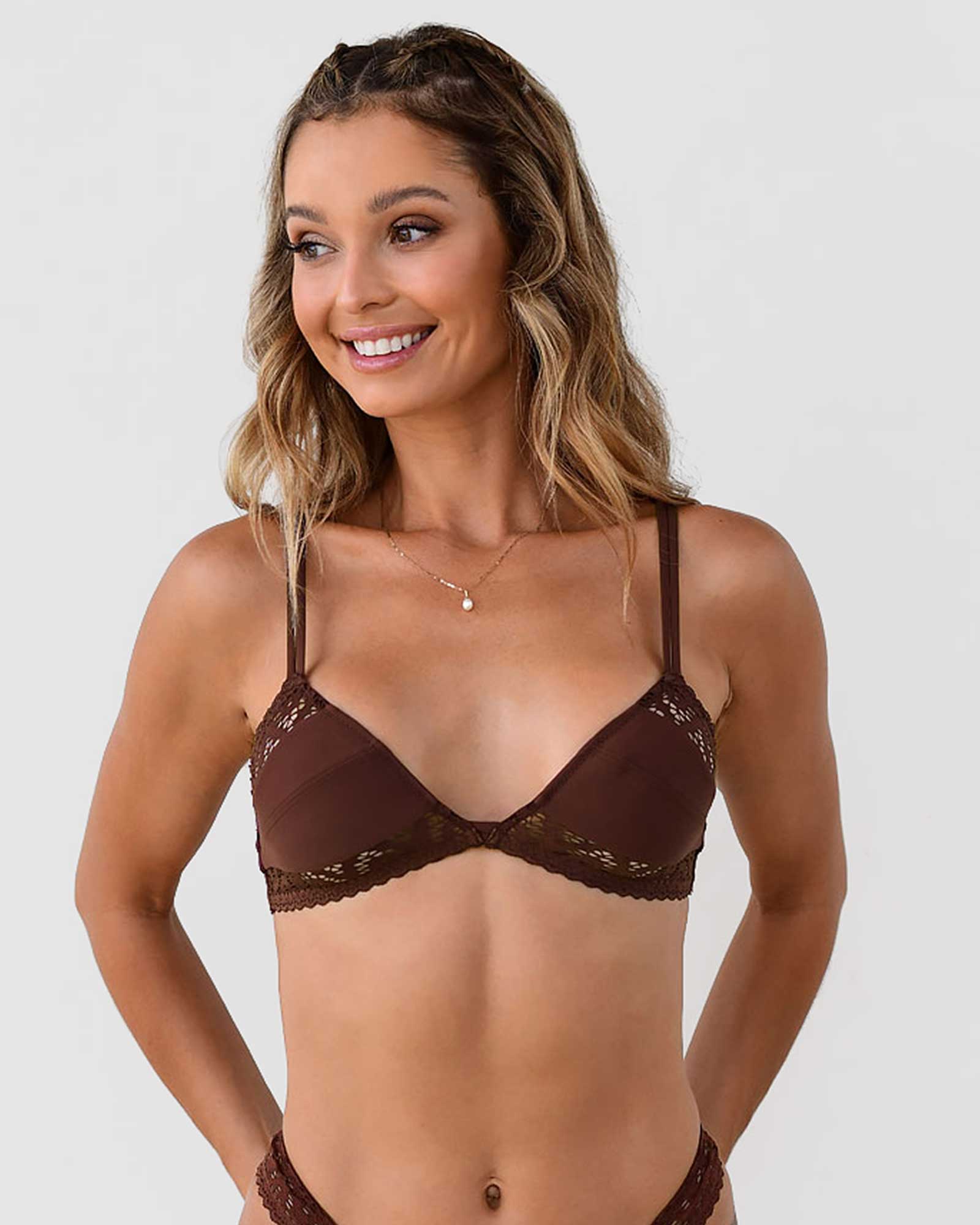 Dream Catcher | Bralette | Chocolate Brown