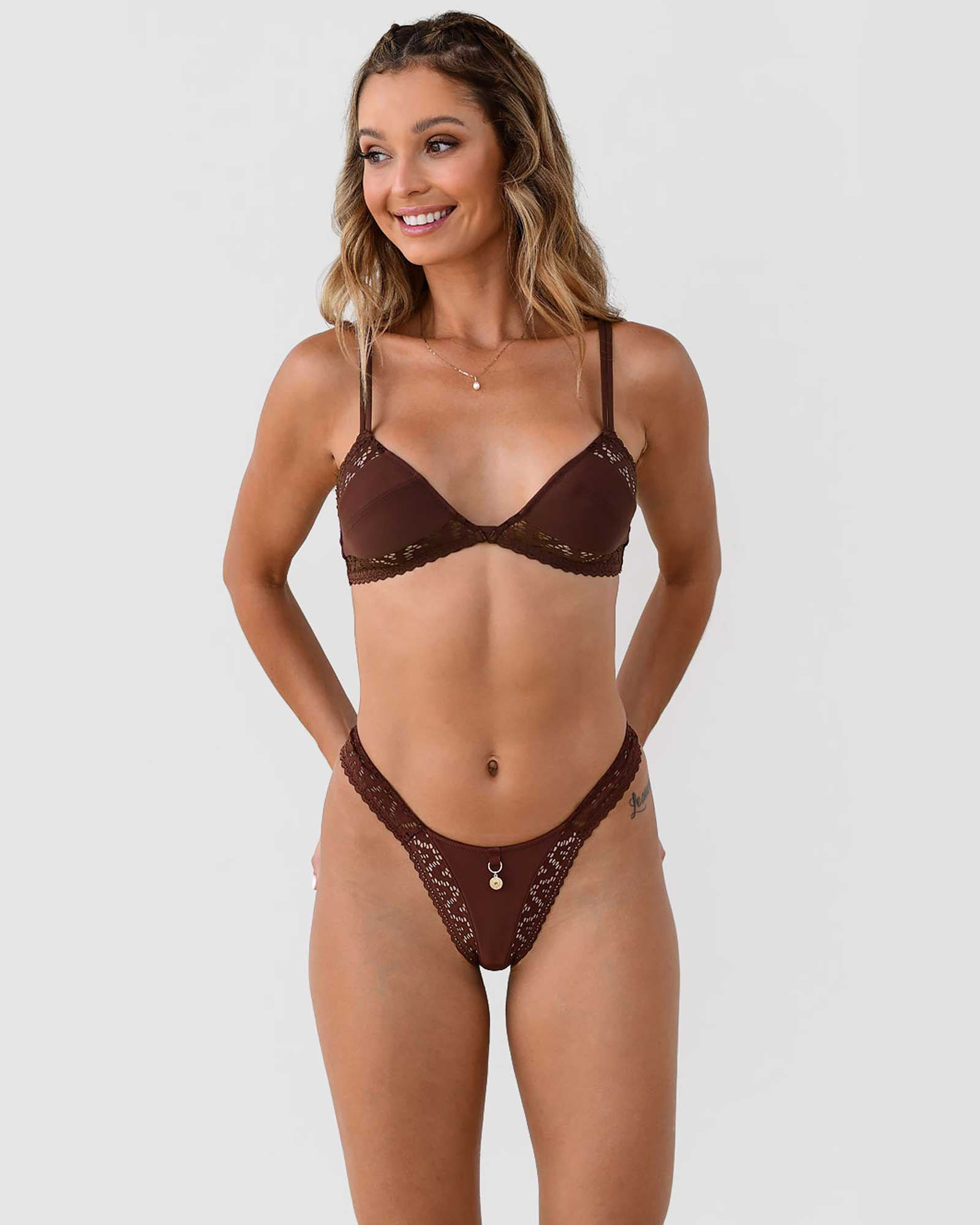 Dream Catcher | Bralette | Chocolate Brown