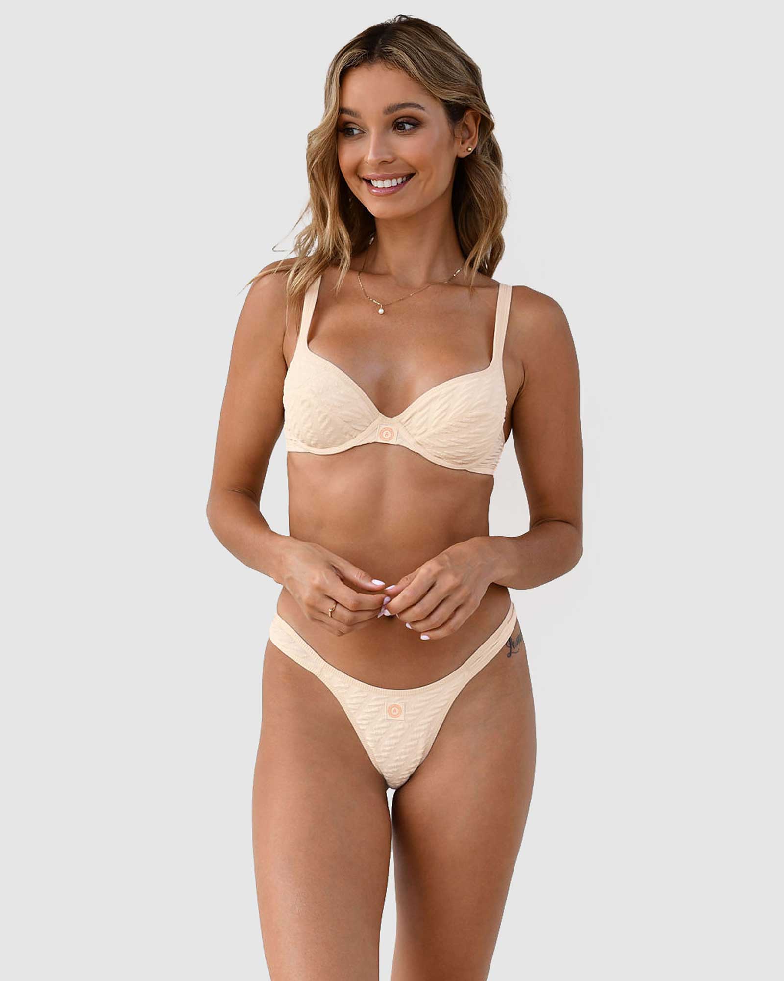 Bondi | Non-Padded Underwire Bra | Stucco