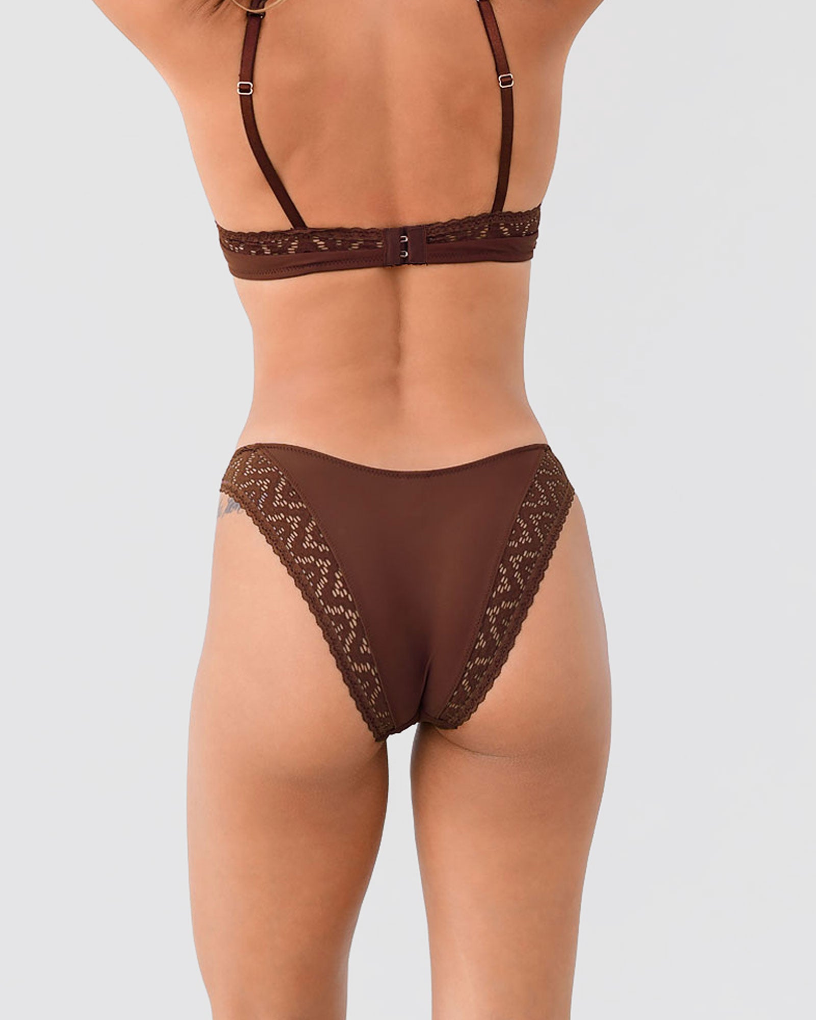 Dream Catcher | Bikini Brief | Chocolate Brown