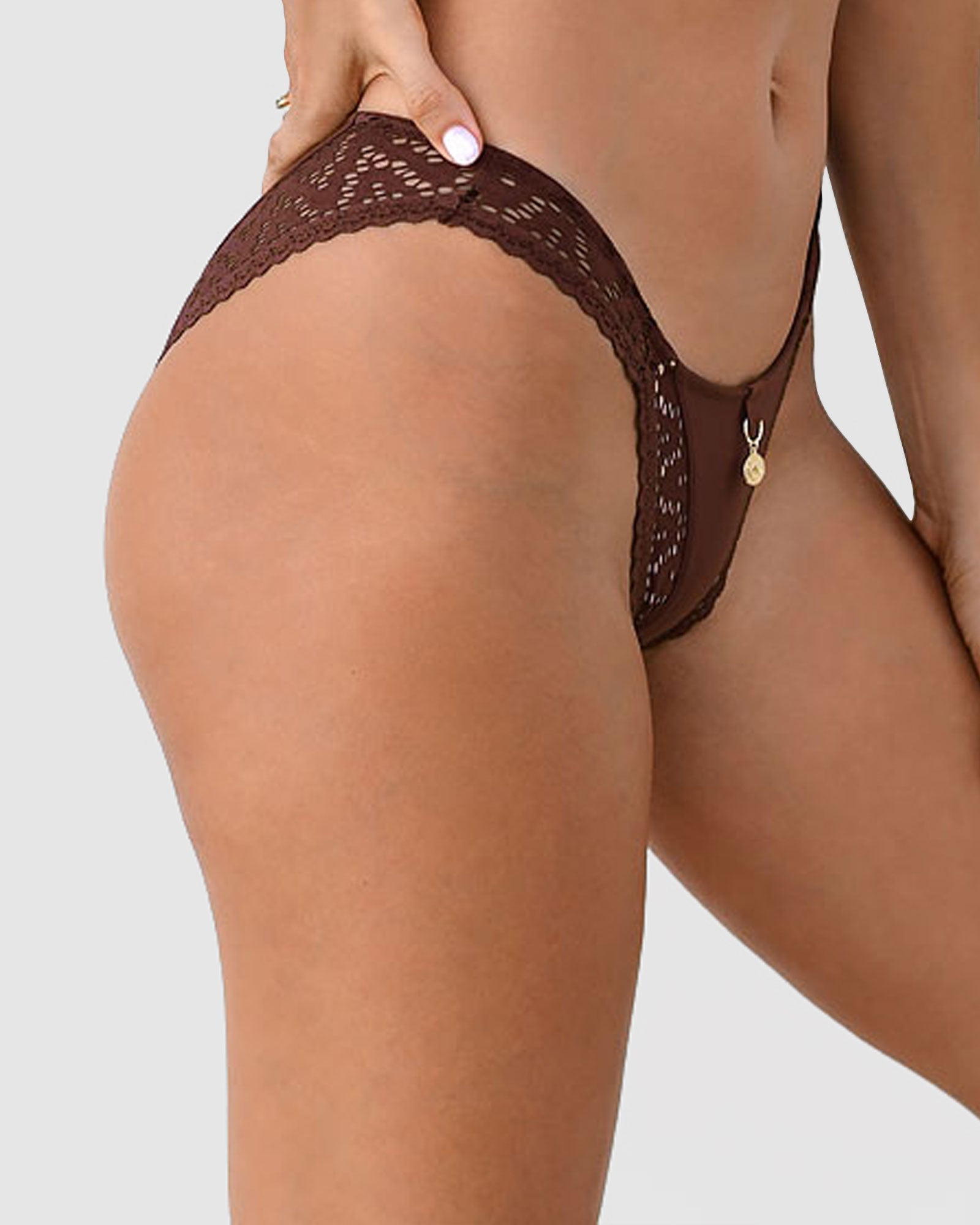 Dream Catcher | Bikini Brief | Chocolate Brown